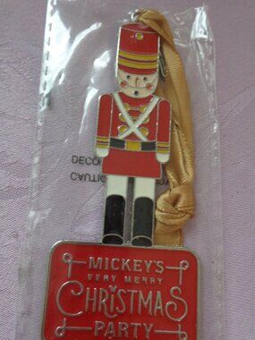 Disney Christmas Ornament Mickey's Very Merry Christmas Party Toy Soldier D